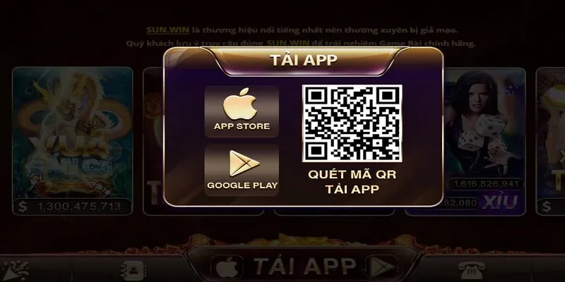 Hướng dẫn tải app Sunwin về thiết bị chi tiết&nbsp;