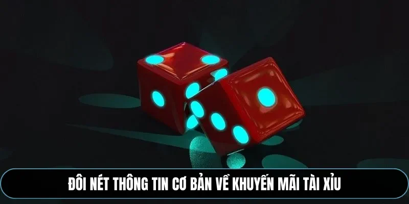 Đ&ocirc;i n&eacute;t th&ocirc;ng tin cơ bản về khuyến m&atilde;i t&agrave;i xỉu