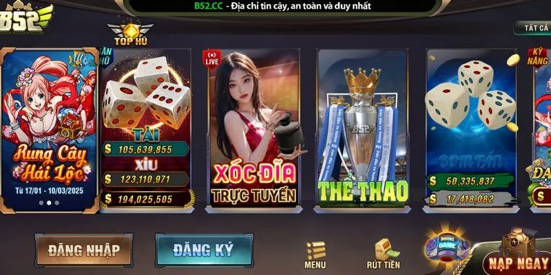 T&agrave;i xỉu B52